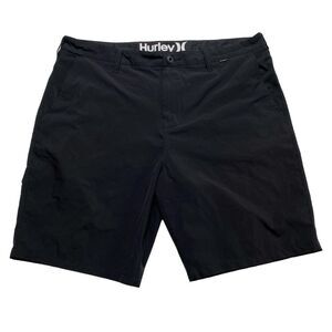 Hurley Phantom Men’s Walking Shorts Black Sz 38